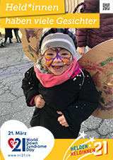 Poster zum Welt Down-Syndrom Tag 2021