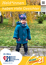 Poster zum Welt Down-Syndrom Tag 2021
