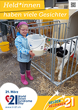Poster zum Welt Down-Syndrom Tag 2021