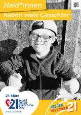 Poster zum Welt Down-Syndrom Tag 2021