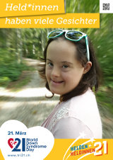Poster zum Welt Down-Syndrom Tag 2021