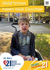 Poster zum Welt Down-Syndrom Tag 2021