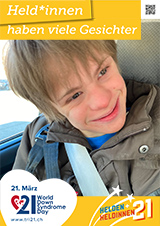 Poster zum Welt Down-Syndrom Tag 2021