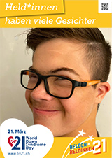 Poster zum Welt Down-Syndrom Tag 2021