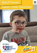 Poster zum Welt Down-Syndrom Tag 2021