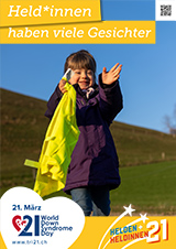 Poster zum Welt Down-Syndrom Tag 2021