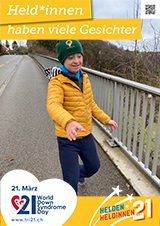 Poster zum Welt Down-Syndrom Tag 2021