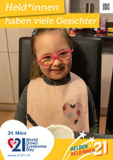 Poster zum Welt Down-Syndrom Tag 2021