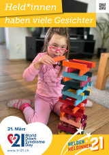 Poster zum Welt Down-Syndrom Tag 2021