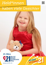Poster zum Welt Down-Syndrom Tag 2021