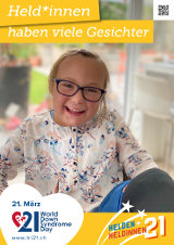 Poster zum Welt Down-Syndrom Tag 2021