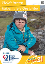 Poster zum Welt Down-Syndrom Tag 2021