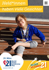 Poster zum Welt Down-Syndrom Tag 2021