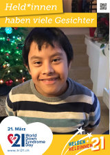 Poster zum Welt Down-Syndrom Tag 2021