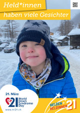Poster zum Welt Down-Syndrom Tag 2021