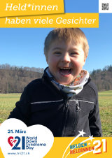 Poster zum Welt Down-Syndrom Tag 2021