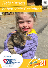 Poster zum Welt Down-Syndrom Tag 2021