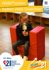 Poster zum Welt Down-Syndrom Tag 2021