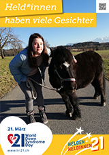 Poster zum Welt Down-Syndrom Tag 2021