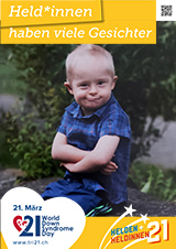Poster zum Welt Down-Syndrom Tag 2021