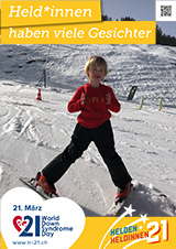 Poster zum Welt Down-Syndrom Tag 2021