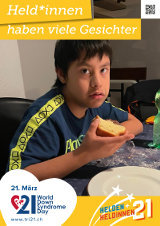 Poster zum Welt Down-Syndrom Tag 2021