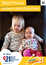 Poster zum Welt Down-Syndrom Tag 2021