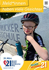 Poster zum Welt Down-Syndrom Tag 2021