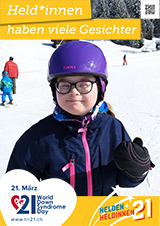 Poster zum Welt Down-Syndrom Tag 2021