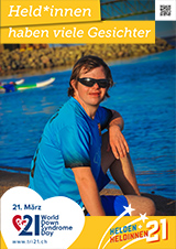 Poster zum Welt Down-Syndrom Tag 2021