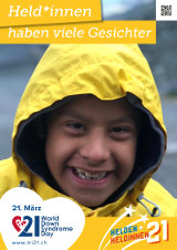 Poster zum Welt Down-Syndrom Tag 2021