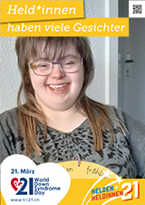 Poster zum Welt Down-Syndrom Tag 2021