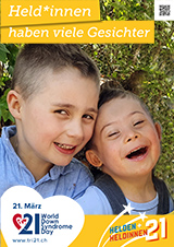 Poster zum Welt Down-Syndrom Tag 2021