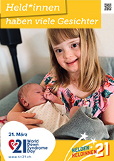 Poster zum Welt Down-Syndrom Tag 2021