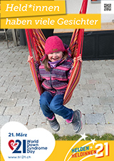 Poster zum Welt Down-Syndrom Tag 2021