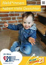 Poster zum Welt Down-Syndrom Tag 2021