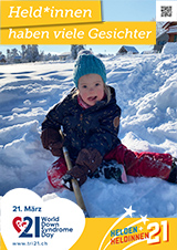 Poster zum Welt Down-Syndrom Tag 2021