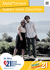 Poster zum Welt Down-Syndrom Tag 2021