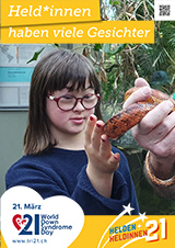 Poster zum Welt Down-Syndrom Tag 2021