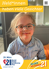 Poster zum Welt Down-Syndrom Tag 2021