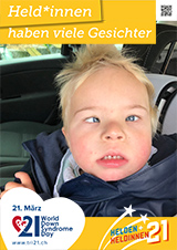 Poster zum Welt Down-Syndrom Tag 2021