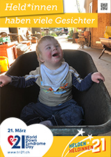 Poster zum Welt Down-Syndrom Tag 2021