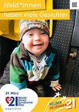 Poster zum Welt Down-Syndrom Tag 2021