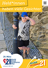 Poster zum Welt Down-Syndrom Tag 2021