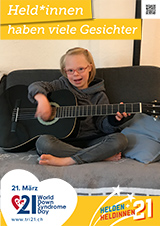 Poster zum Welt Down-Syndrom Tag 2021