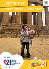 Poster zum Welt Down-Syndrom Tag 2021