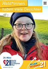 Poster zum Welt Down-Syndrom Tag 2021