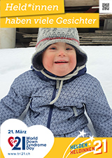 Poster zum Welt Down-Syndrom Tag 2021