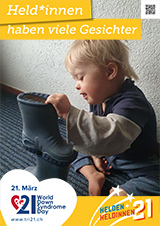 Poster zum Welt Down-Syndrom Tag 2021