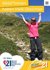 Poster zum Welt Down-Syndrom Tag 2021